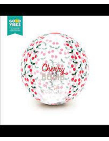 GLITTER BEACH BALL LEGAMI - CHERRY BOMB