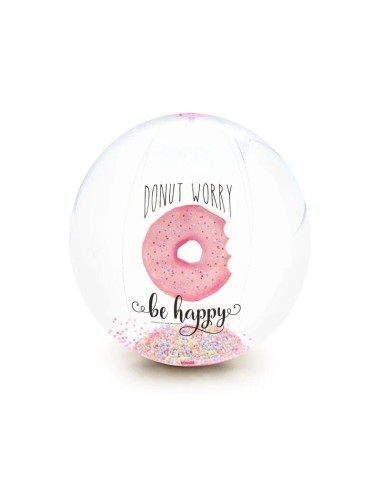 SPRINKLES BEACH BALL LEGAMI - DONUT WORRY BE HAPPY