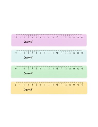 RIGHELLO COLOURBOOK PASTEL 16cm 