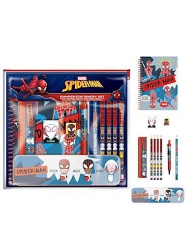 SPIDERMAN SET DI CANCELLERIA CON NOTEBOOK