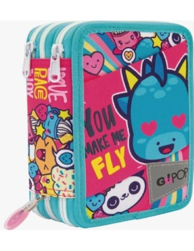 ASTUCCIO 3 ZIP GO POP! - PACE E AMORE