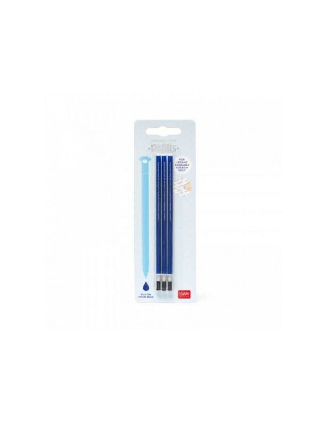 RICARICA PENNA CANCELLABILE - BLU LEGAMI | Guida Book Store