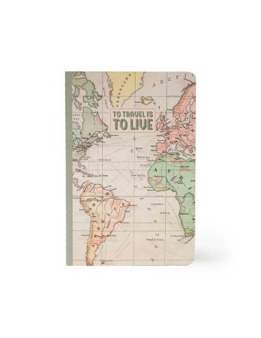 QUADERNO LEGAMI MEDIUM LINED - TRAVEL