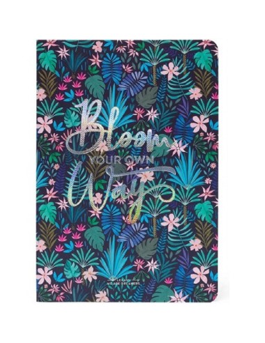 QUADERNO MEDIUM LINED - FLORA