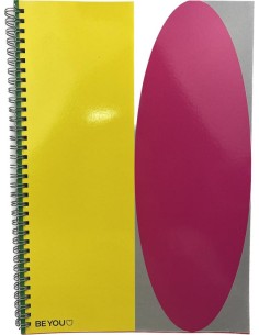 QUADERNONE BE YOU 23 SPIRALATO RIG. 1R