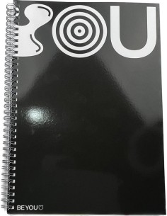 QUADERNONE BE YOU 23 SPIRALATO RIG. 1R 2