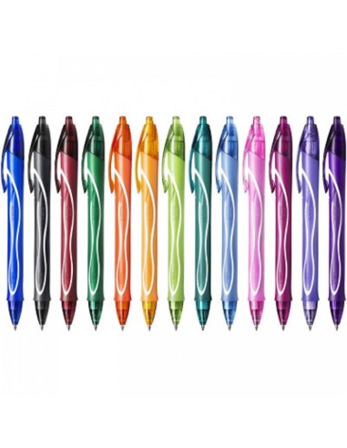 PENNA A SCATTO BIC GELOCITY - VERDE SCURO