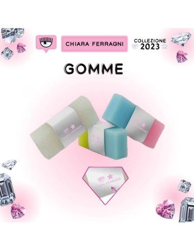 3 GOMME IN TPR BIANCHE - CHIARA FERRAGNI