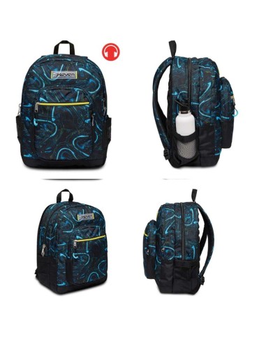 ZAINO FREETHINK CON CUFFIA GAMING SEVEN LED