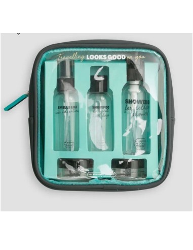 Beauty case da viaggio con flaconi - Travelling looks good on you