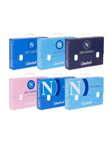 CARTELLA POLIONDA DORSO 8 COLOURBOOK - SSC NAPOLI 