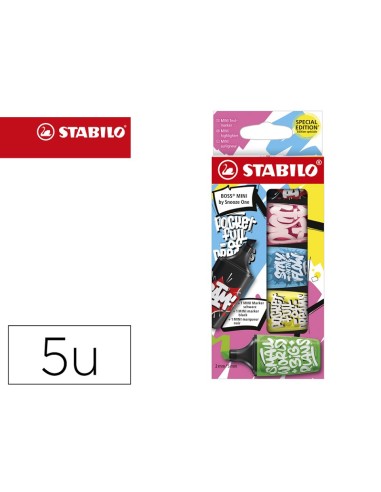 EVIDENZIATORI STABILO BOSS MINI BY SNOOZE ONE