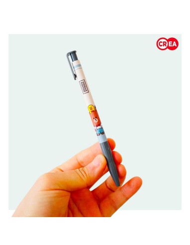 PENNA GEL A SCATTO LINE FRIENDS - NERO