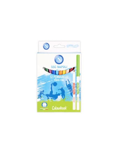 PENNARELLI COLOURBOOK 12 PZ. - SSC NAPOLI