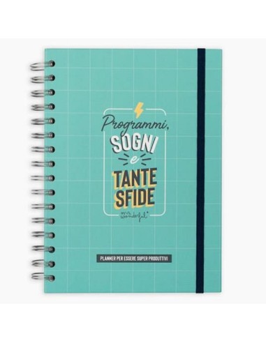 PLANNER DI PRODUTTIVITA' MR. WONDERFUL
