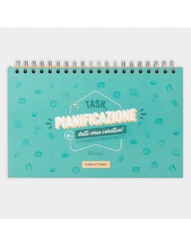 PLANNER SETTIMANALE SPIRALATO - TASK