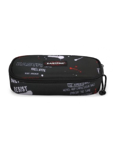 ASTUCCIO OVALE SINGLE EASTPAK - TAGS BLACK