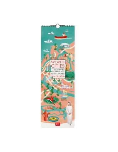 CALENDARIO LEGAMI 16x49 - WORLD CITIES