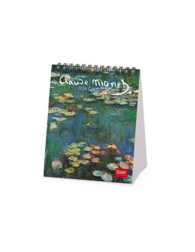 CALENDARIO DA SCRIVANIA LEGAMI 12x14,5 - CLAUDE MONET