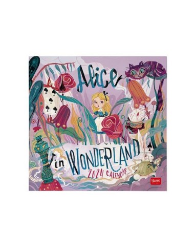 CALENDARIO LEGAMI 30x29 - ALICE IN WONDERLAND