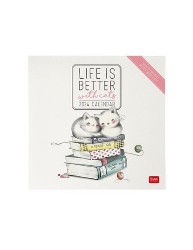 CALENDARIO LEGAMI 30x29 - SKETCHY CATS