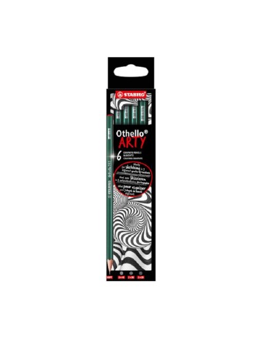 MATITE STABILO OTHELLO ARTY CONFEZIONE DA 6 282/6-21-1-20