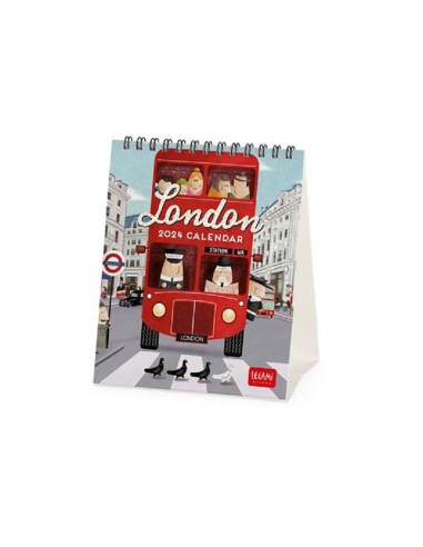CALENDARIO DA SCRIVANIA LEGAMI 12x14,5 - LONDON