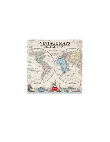 CALENDARIO LEGAMI 18x18 - VINTAGE MAPS
