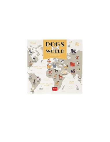 CALENDARIO LEGAMI 18x18 - DOGS OF THE WORLD