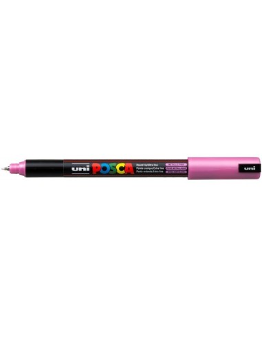 PENNARELLO UNI POSCA 0,7MM ROSA METALLIZZATO