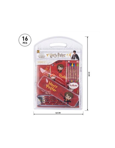 SET CANCELLERIA 7 PEZZI HARRY POTTER 