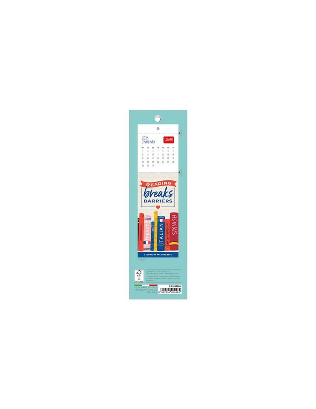 CALENDARIO SEGNALIBRO LEGAMI - BOOK LOVER'S