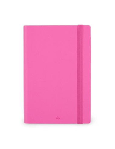 AGENDA 2024 LEGAMI, 12 MESI, GIORNALIERA, LARGE - BOUGAINVILLEA