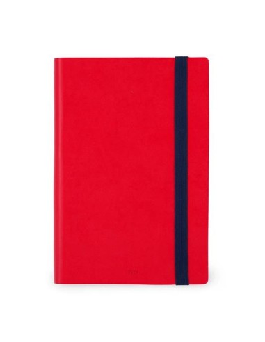 AGENDA 2024 LEGAMI, 12 MESI, GIORNALIERA, LARGE - RED