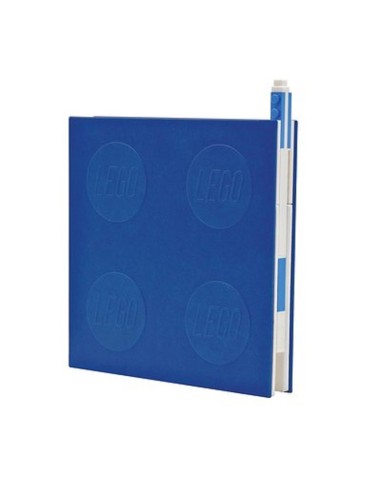 LEGO 2.0 - LOCKING NOTEBOOK - BLU