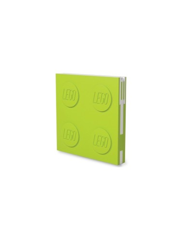 LEGO 2.0 - LOCKING NOTEBOOK - LIME