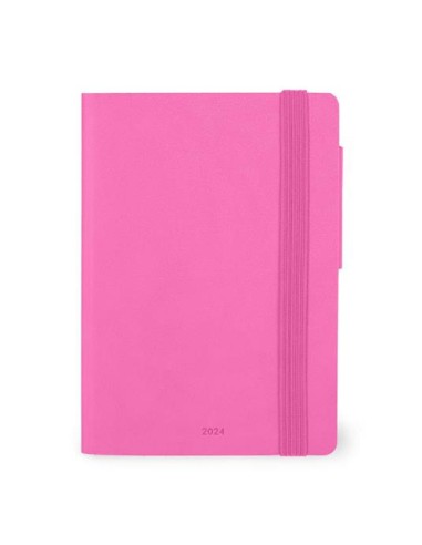 AGENDA 2024 LEGAMI, 12 MESI, GIORNALIERA, SMALL - BOUGAINVILLEA