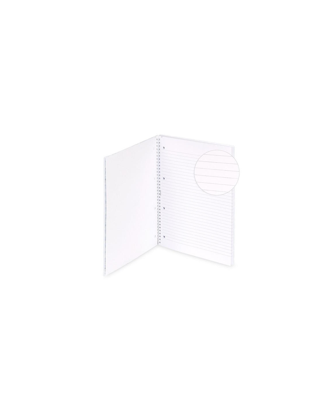 Quaderno MONOCROMO Pastel Maxi (A4) 40fg/80pg (Quadretti 4mm - 4M)