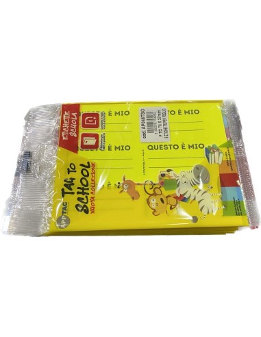 ETICHETTE AUTOADESIVE GIALLO FLUO APPTAC