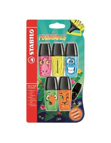 EVIDENZITORI STABILO BOSS MINI FUNNIMALS