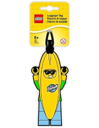 LEGO ETICHETTA PER BAGAGLI OMINO BANANA 53057