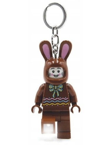 LEGO PORTACHIAVI CHOC. EASTER BUNNY CON TORCIA LGL-KE180H