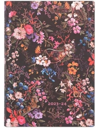 Agenda Paperblanks 2024, 12 mesi, Flexis, Midi, giornaliera, Kilburn