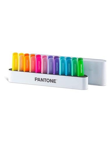 PANTONE DESK SET 12 EVIDENZIATORI