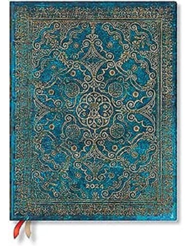 Paperblanks Agende 12 Mesi 2024 Azzurro | Giornaliera | Ultra